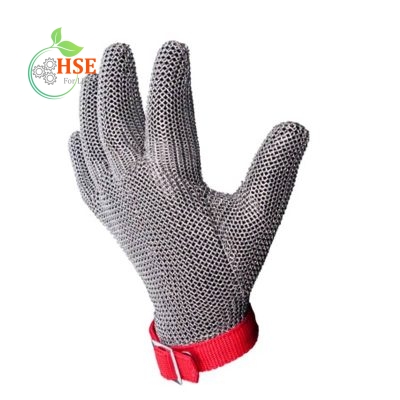 دستکش قصابی، زنجیری و توری فلزی