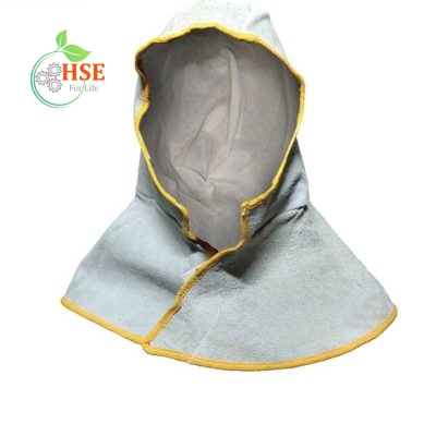 مقنعه جوشکاری چرمی نسوز