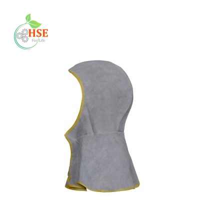 مقنعه جوشکاری چرمی نسوز