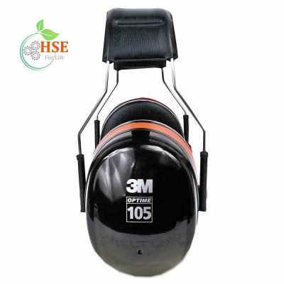 ایرماف 3M مدل H10 نصب شده روی کلاه ایمنی