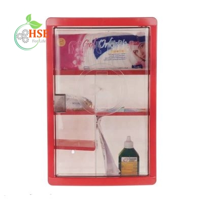 جعبه کمک های اولیه پلاستیکی قابل نصب بر روی دیوار