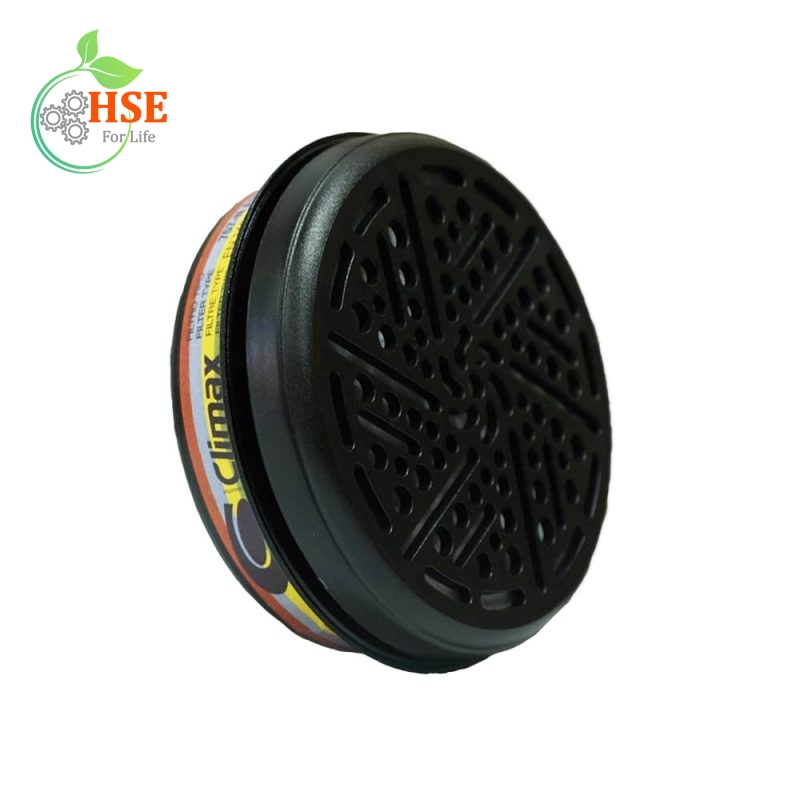 فیلتر ماسک شیمیایی نیم صورت اسپاسیانی ۴ حالته مدل A1B1E1K1PR