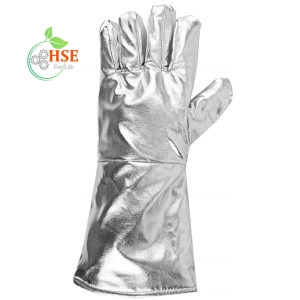 دستکش نسوز آلومينيومی نخ نسوز