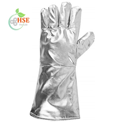 دستکش نسوز آلومينيومی نخ نسوز