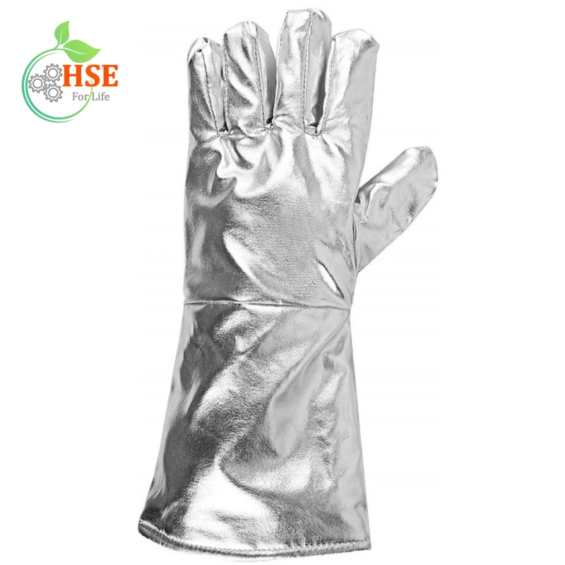 دستکش نسوز آلومينيومی نخ نسوز