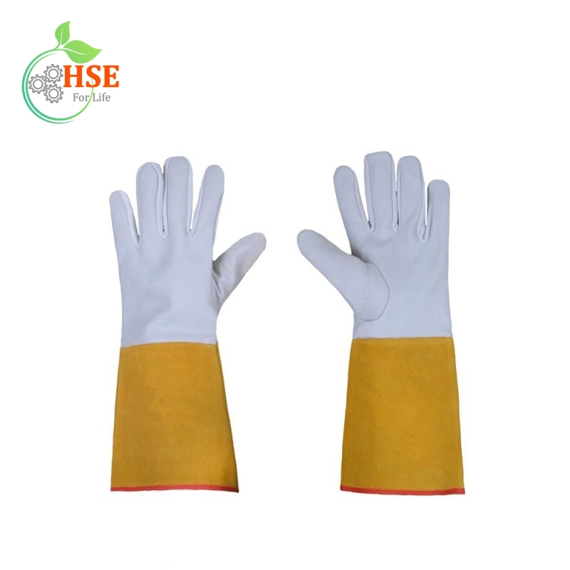 دستکش جوشکاری آرگون ساق بلند