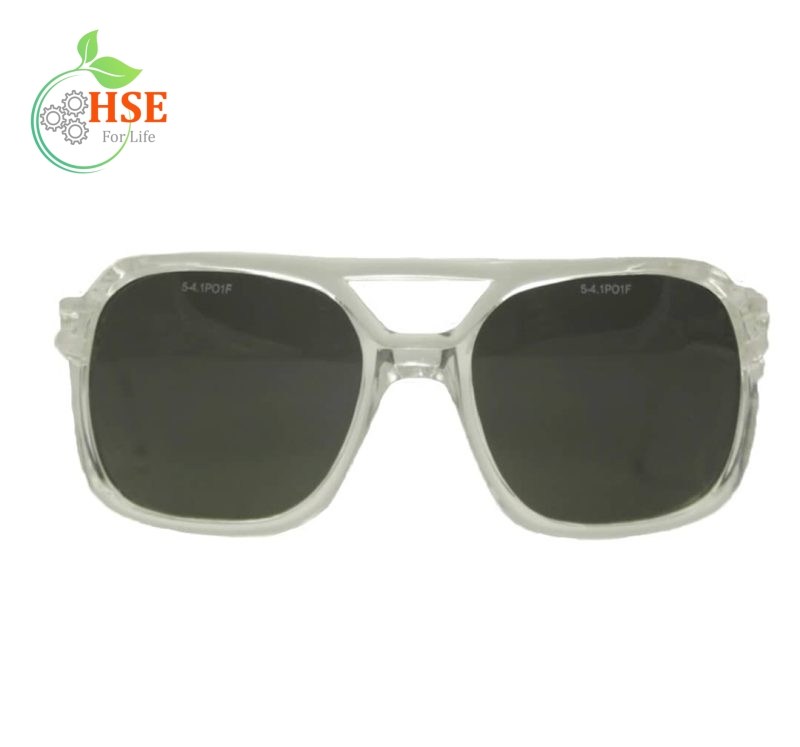 عینک کار جوشکاری پارس اپتیک PO مدل 5000 PC S10